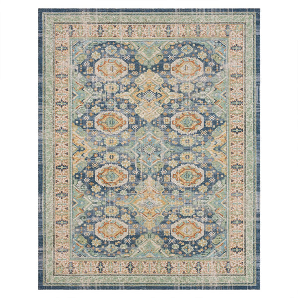 Karastan Rugs Zula Maputo Machine Woven Printed Polyester Area Rug Multi 8' x 10'