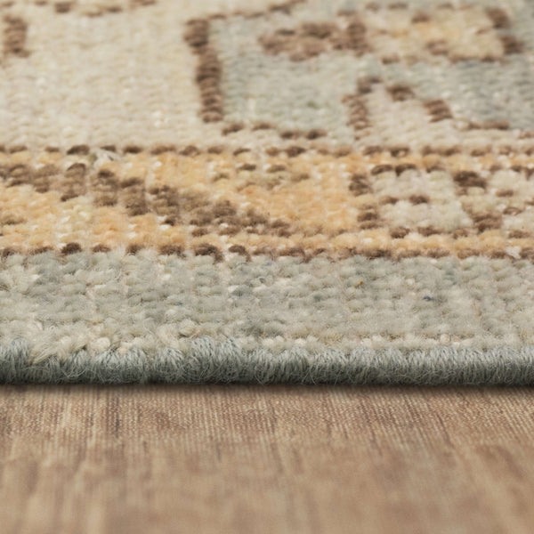 Karastan Rugs Artemisia By Bobby Berk Marguerite Hand Knotted Flatwoven Wool Area Rug Blue 9' x 12'