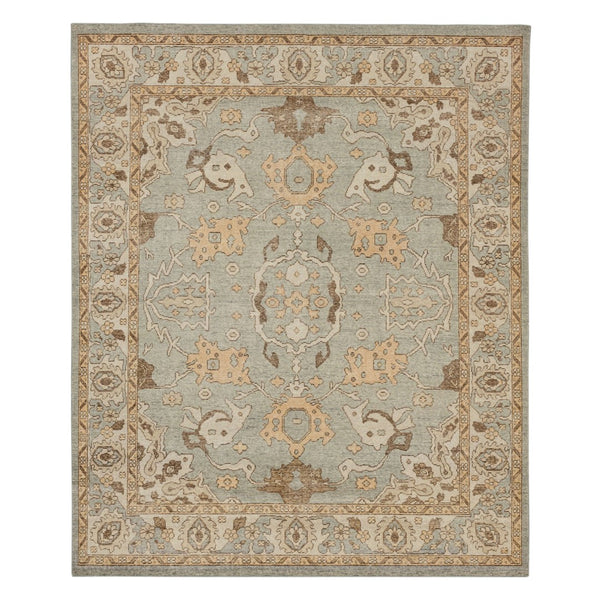 Karastan Rugs Artemisia By Bobby Berk Marguerite Hand Knotted Flatwoven Wool Area Rug Blue 9' x 12'