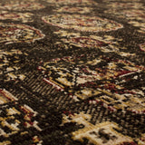 Karastan Rugs Bedouin Masrik Machine Woven Polyester Traditional Area Rug Charcoal 9' 6" x 12' 11"