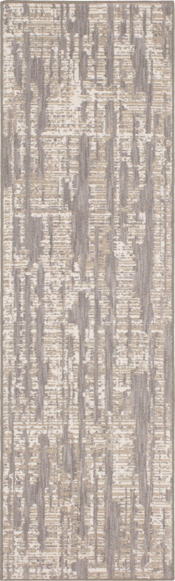 Matrix Grey 2' 4" x 7' 10" Area Rug Karastan Rugs