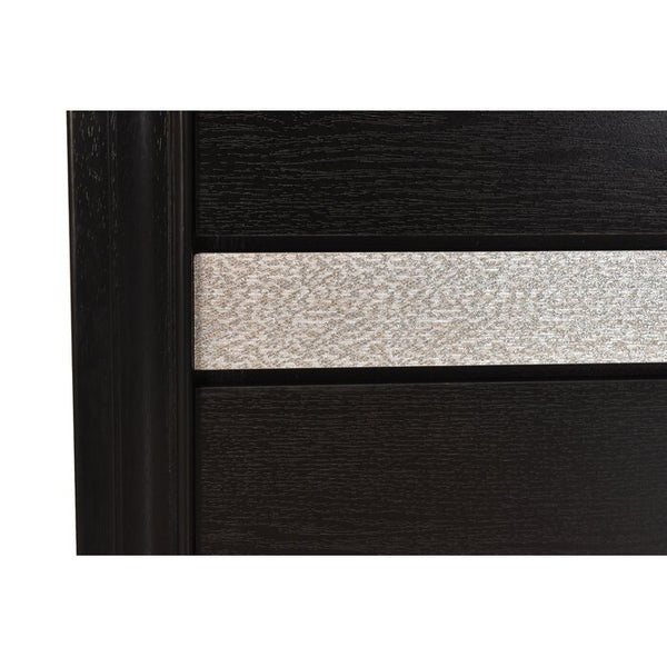 English Elm Traditional King Size Storage Bed in Black Wood with Ornate Headboard and Dual Drawers for Extras 808857597656