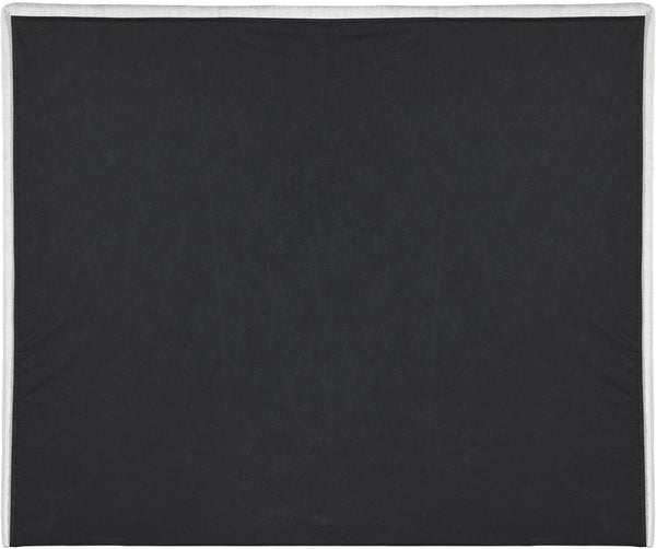 Maxwell Cream Linen Textured Fabric King Bed MaxwellCream-K Meridian Furniture