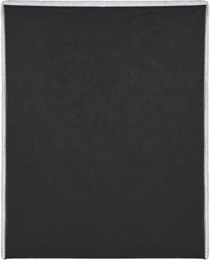 Maxwell Grey Linen Textured Fabric Twin Bed MaxwellGrey-T Meridian Furniture