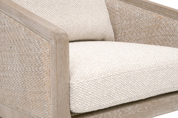 Essentials For Living Mcguire Counter Stool – Stylish Comfort With Natural Rattan, Livesmart Upholstery & Reversible Cushion Natural Gray Oak,Natural Gray Cane Rattan,Solid Oak Wood,Plywood 6642cs.Lglin/Ng