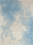 Mesmerize Aqua 5' 3" x 7' 10" Area Rug Karastan Rugs