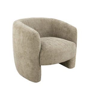 Zeugma Mia Armchair In Soft Beige Velvet – Chic Tufted Design With Spring Coil Comfort, Fully Assembled!   Nc1271, Mia Mink