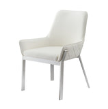 MC Miami Dining Chair White - Set of 2