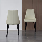 Milano Leather Dining Chair - Set of 2