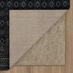 Karastan Rugs Bobby Berk by Karastan (Series 1) Minuet Machine Woven Triexta Transitional Area Rug Soot 2' 4" x 7' 10"