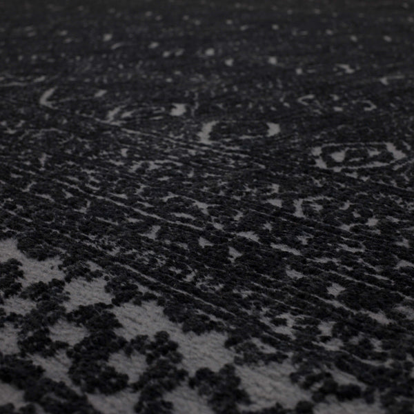 Karastan Rugs Bobby Berk by Karastan (Series 1) Minuet Machine Woven Triexta Transitional Area Rug Soot 2' 4" x 7' 10"