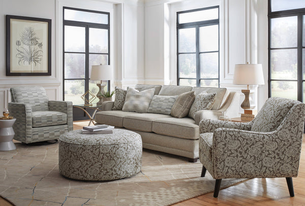 Fusion Missionary Raffia Sofa - Luxe Living Collection With Plush Comfort, Stylish Design, And Durability Multi Ws ,100% Polypropylene 7000-00kp Missionary Raffia Sofa