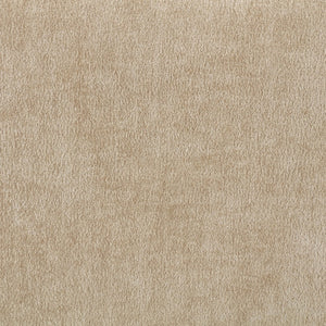 Meridian Furniture Modena Sculptural Chenille Twin Bed Curved Upholstered Frame for Modern Bedroom Decor Beige ModenaBeige-T