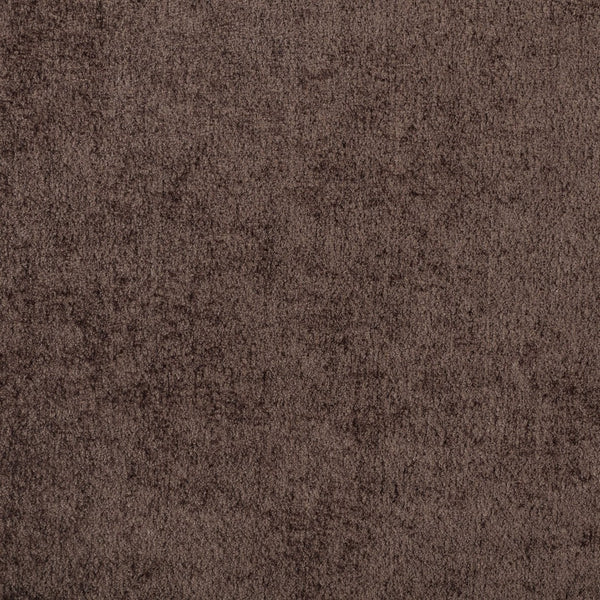 Meridian Furniture Modena Sculptural Chenille Upholstered Full Bed Curved Headboard for Modern Bedroom Style Brown ModenaBrown-F