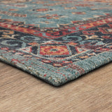 Mombasa Aquamarine 2' 4" x 8' Area Rug Karastan Rugs