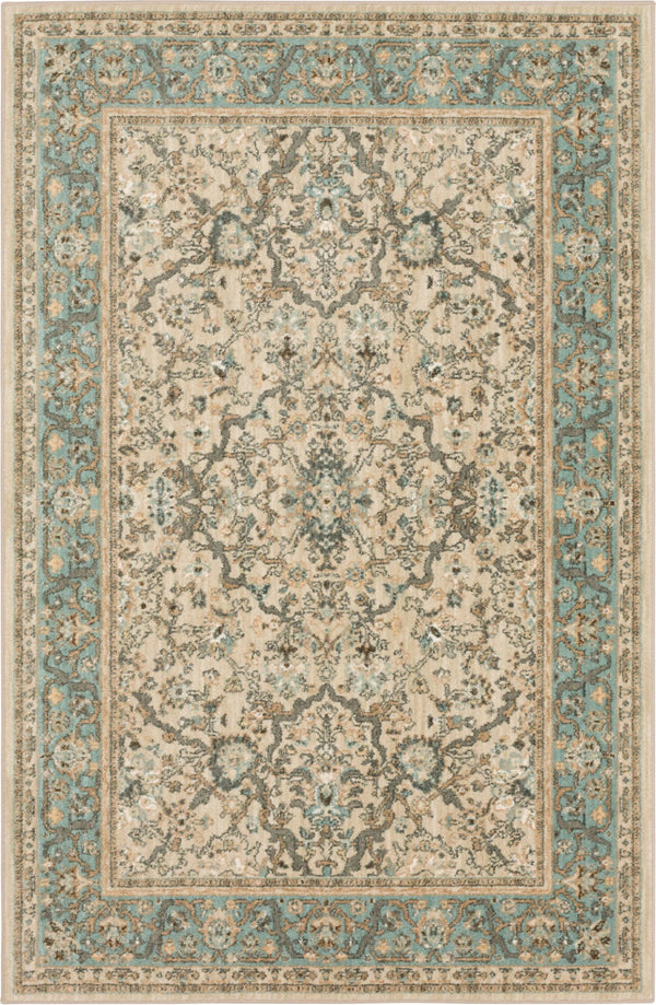 Monaghan Sand Stone 3' 6" x 5' 6" Area Rug Karastan Rugs