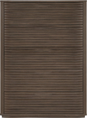 Meridian Furniture Morino Oak Veneer Chest of Drawers with Soft Close for Modern Bedroom Storage Brown MorinoBrown-CH