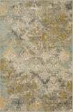 Moy Willow Grey 3' 6" x 5' 6" Area Rug Karastan Rugs