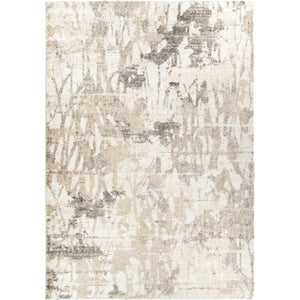 Orian Rugs Mystical Abstract Canopy Machine Woven Polypropylene Transitional Area Rug Natural Polypropylene