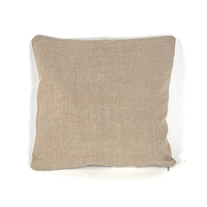 Zentique French Linen Accent Pillow with Timeless European Charm, Durable Stitching, Breathable Texture W19 x H19 N034