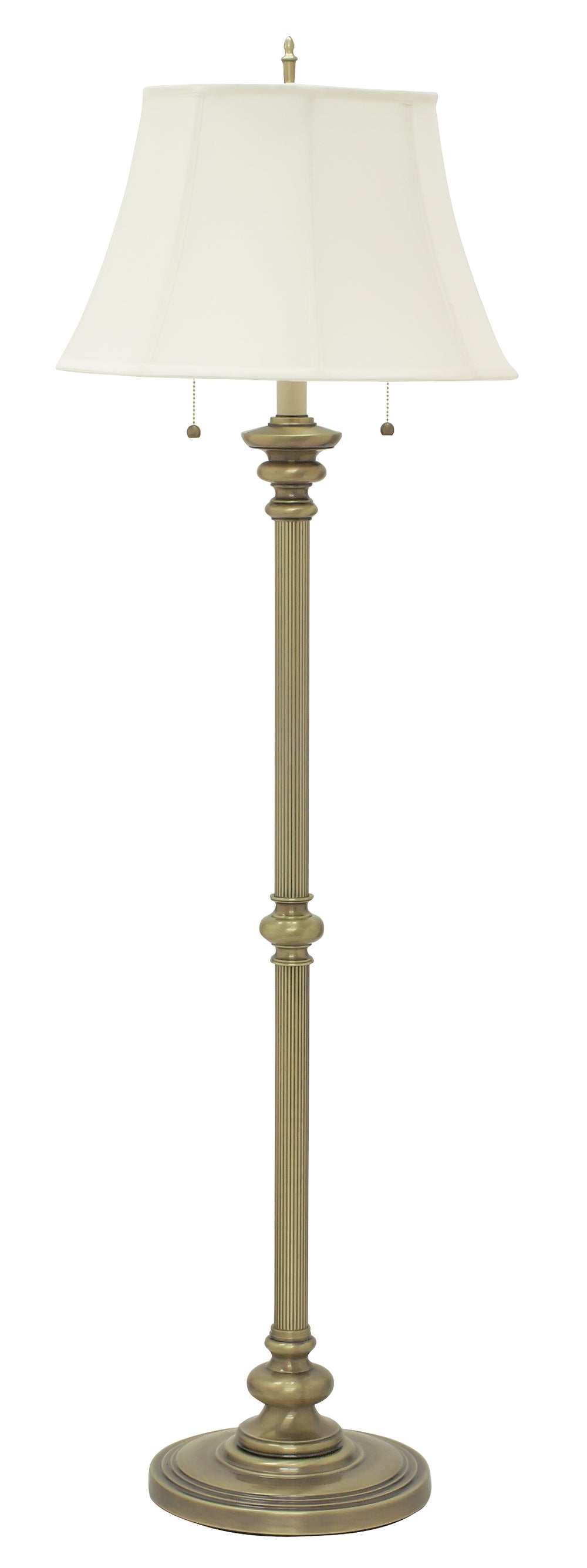 House Of Troy Newport Elegant Floor Lamps With Twin Pull Chains – Perfect For Style And Ambient Lighting Solutions Oil Rubbed Bronze Metal N601-ob