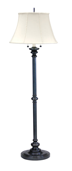 House Of Troy Newport Elegant Floor Lamps With Twin Pull Chains – Perfect For Style And Ambient Lighting Solutions Oil Rubbed Bronze Metal N601-ob