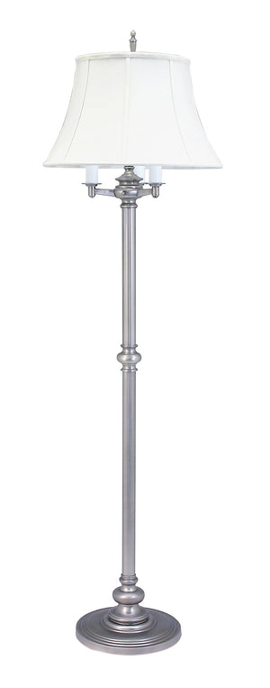 House Of Troy Newport 66" Pewter Six-way Floor Lamp - Elegant Lighting Solution With Versatile Brightness Options Pewter Metal N603-ptr