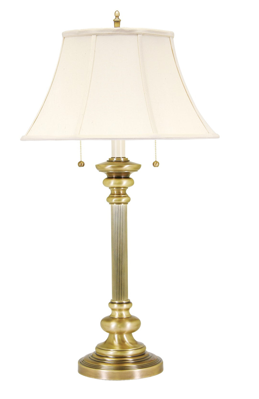 House Of Troy Newport Elegant Table Lamp With Twin Pull Chain Switches For Stylish Home Decor And Lighting Oil Rubbed Bronze Metal N651-ob