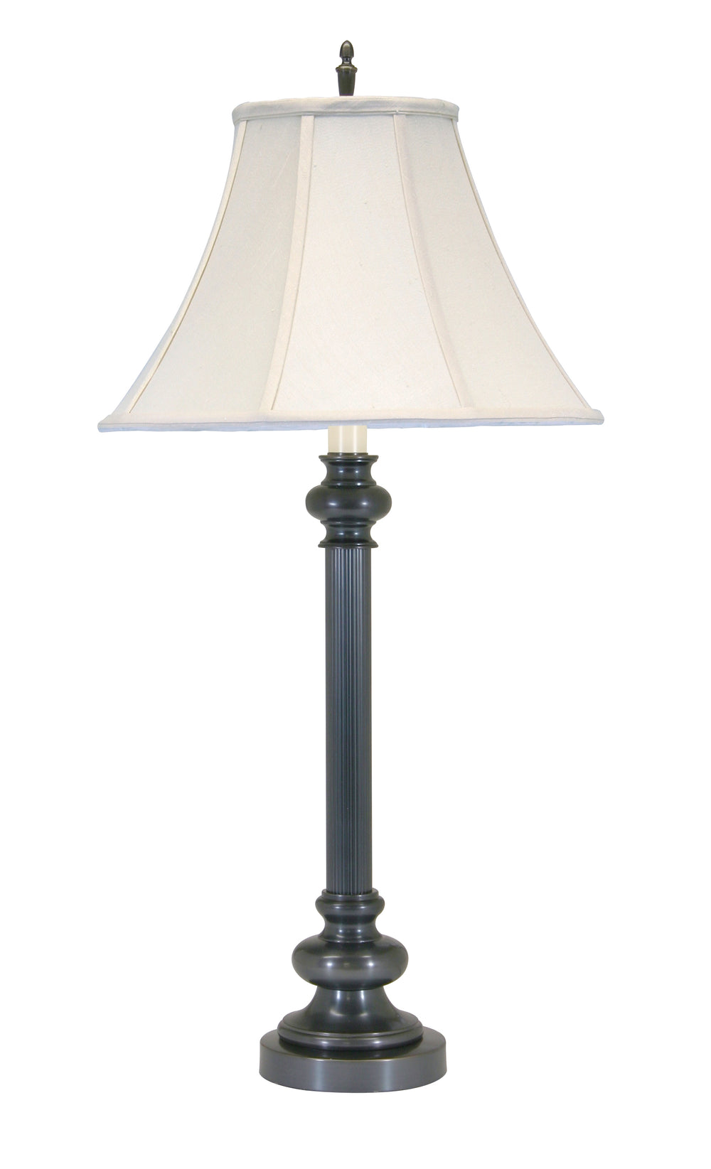 House Of Troy Newport 30.75" Elegant Oil Rubbed Bronze Table Lamps - 100w 3-way Lighting With Petite Base Design Oil Rubbed Bronze Metal N652-ob