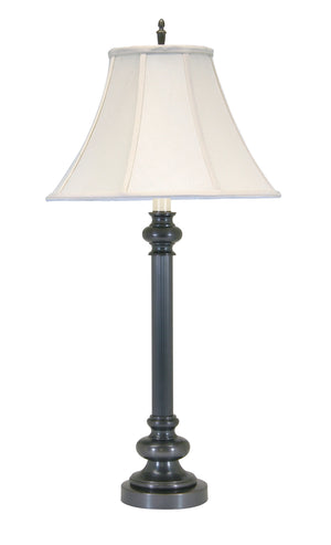 House Of Troy Newport 30.75" Elegant Oil Rubbed Bronze Table Lamps - 100w 3-way Lighting With Petite Base Design Oil Rubbed Bronze Metal N652-ob