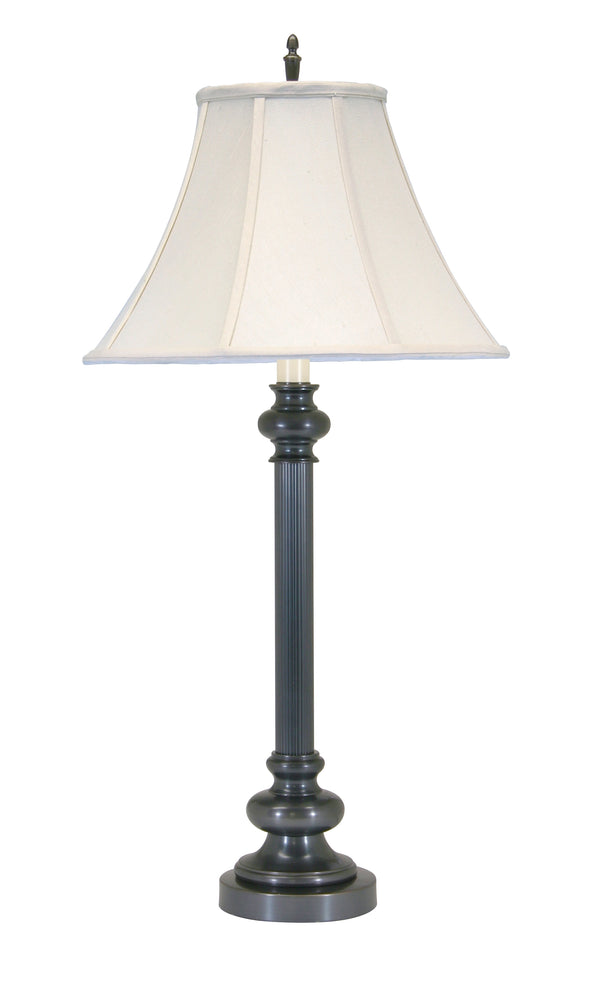 House Of Troy Newport 30.75" Elegant Oil Rubbed Bronze Table Lamps - 100w 3-way Lighting With Petite Base Design Oil Rubbed Bronze Metal N652-ob
