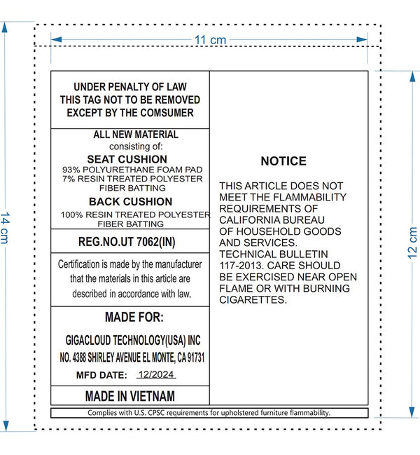 English Elm K&K 8-Piece Wicker Patio Set with 360° Swivel Rockers, Acacia Storage Table, Durable Cushions Blue+Brown N707S000016E