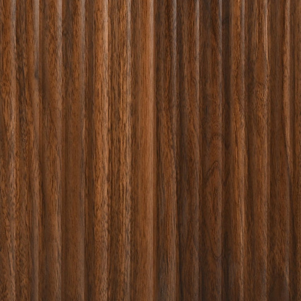 English Elm K&k Fluted Pantry Cabinet Arched Dome Top Brass Pulls Brown Wood Grain Freestanding N707S000020Z