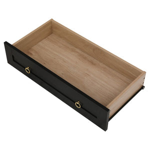 English Elm K&k Farmhouse Pantry Cabinet with LED Lighting Charging Station and Barn Doors Black N707S508593B