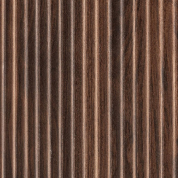 English Elm K&k Fluted Bar Cabinet with Stemware Racks Charging Station and Tilt-Out Storage Walnut Brown N707S508912Z