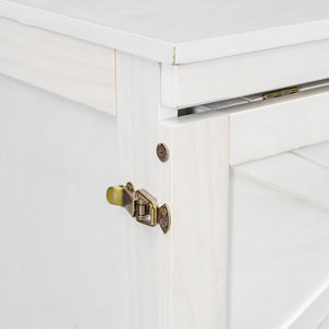 English Elm Queen Murphy Wall Bed Cabinet with Built-in Storage Drawers and Usb Charging Ports White N708S10002K