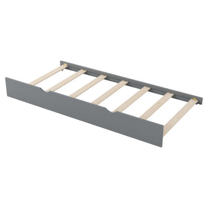 English Elm N709p214124e Upholstered Platform Bed Solid Pine Frame with Headboard Storage Shelves N709P214124E