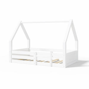 English Elm Queen Murphy Wall Bed with Integrated Desk Open Shelving and Lockable Cabinet Storage Twin N709P430696K