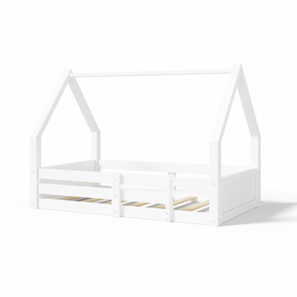 English Elm Queen Murphy Wall Bed with Integrated Desk Open Shelving and Lockable Cabinet Storage Twin N709P430696K