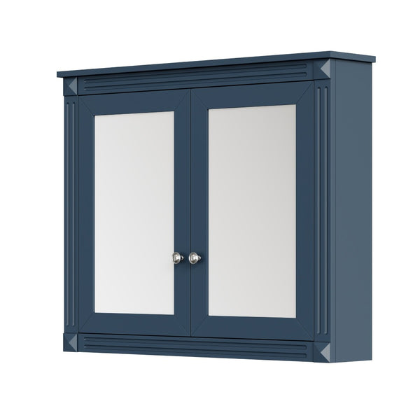 English Elm 36'' Wall Mounted Bathroom Medicine Cabinet with Dual Mirrors and Adjustable Storage Shelves N710P371186C
