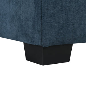 English Elm U_style Modular U-shaped Sectional Sofa with Ottomans Linen Fabric Modern Living Room N711P405449C