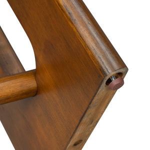 English Elm U_style Oak Veneer Console Table with Drawer Oval Leg Entryway Hallway Accent N711P456184D
