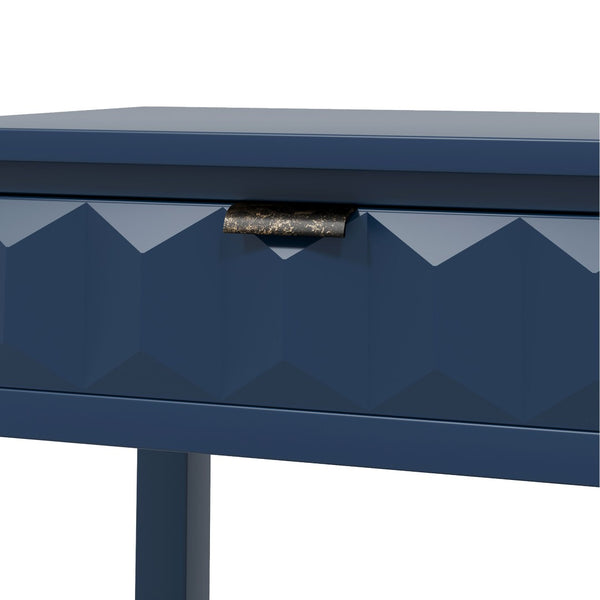 English Elm U_style Fir Veneer Console Table Honeycomb Drawer Fronts Iron Handles Entryway Storage N711P475187V