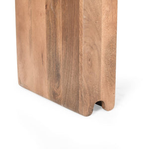 English Elm Trexm Solid Mango Wood Farmhouse Console Table Narrow Entryway Sofa Hall Accent Honey N715P224881D