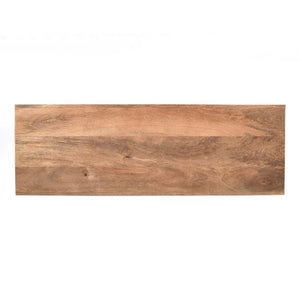 English Elm Trexm Solid Mango Wood Farmhouse Console Table Narrow Entryway Sofa Hall Accent Honey N715P224881D