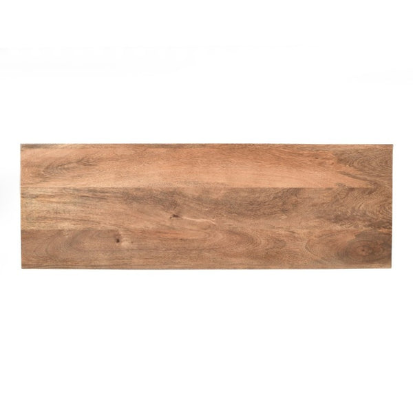 English Elm Trexm Solid Mango Wood Farmhouse Console Table Narrow Entryway Sofa Hall Accent Honey N715P224881D