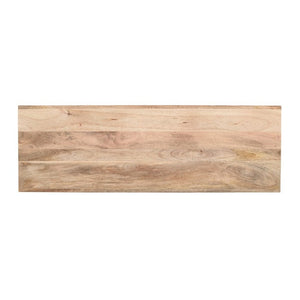 English Elm Trexm Solid Mango Wood Farmhouse Console Table Narrow Entryway Sofa Hall Accent Natural N715P224881N