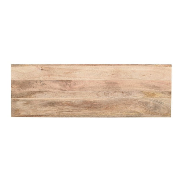 English Elm Trexm Solid Mango Wood Farmhouse Console Table Narrow Entryway Sofa Hall Accent Natural N715P224881N