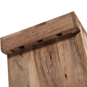 English Elm Trexm Solid Mango Wood Farmhouse Console Table Narrow Entryway Sofa Hall Accent Natural N715P224881N