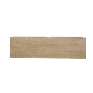English Elm Trexm Four Door Wood Veneer Sideboard with Adjustable Shelves for Dining or Kitchen Natural N715P246892D